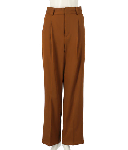 センタープレスウエストタックスラックスパンツ 362-8909