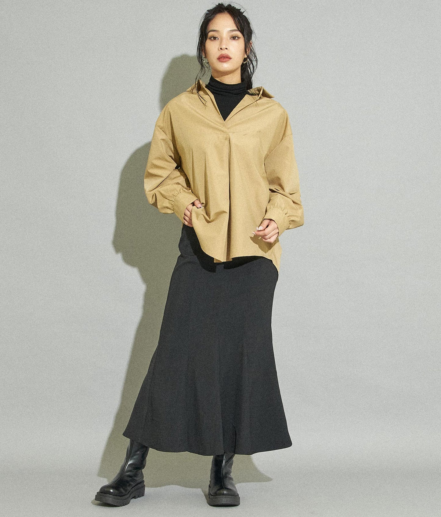 シンプルマーメードスカート 791-8640