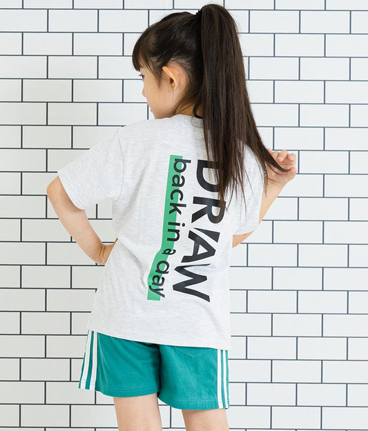 バック プリント ビッグ Tシャツ【親子お揃い】 423-3080