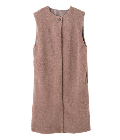 ボア ロング ジレ  364-8950