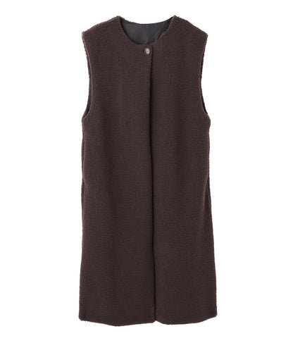 ボア ロング ジレ  364-8950