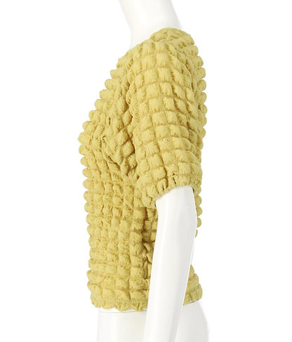 ポコポコ半袖ブラウス