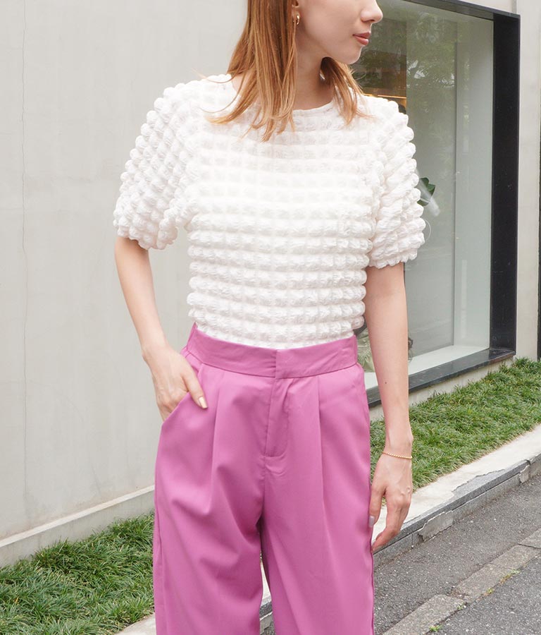 ポコポコ 半袖 ブラウス 793-8927