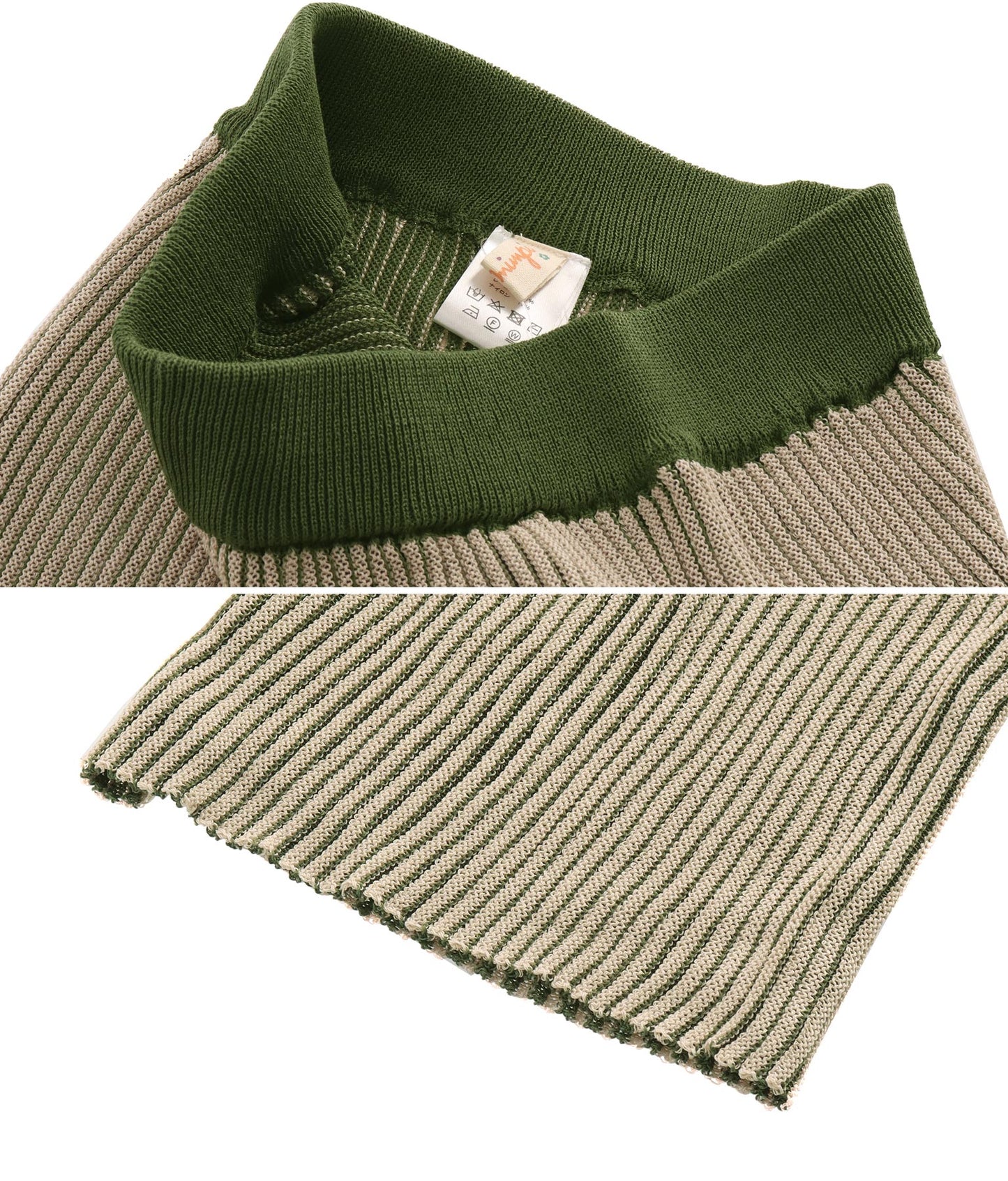 プレーティングストレートニットパンツ 852-5463