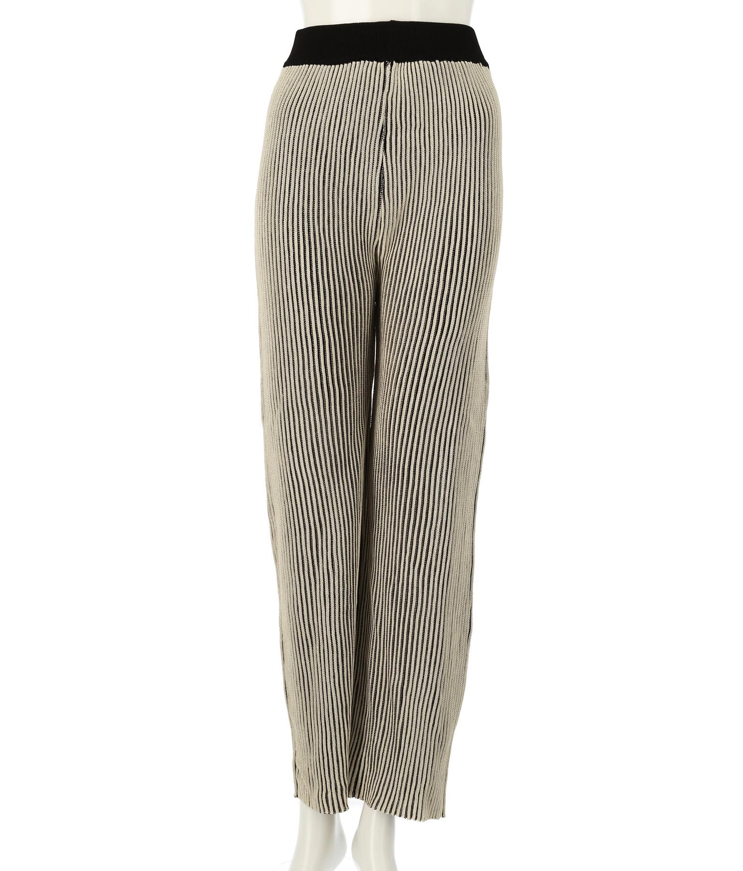 プレーティングストレートニットパンツ 852-5463