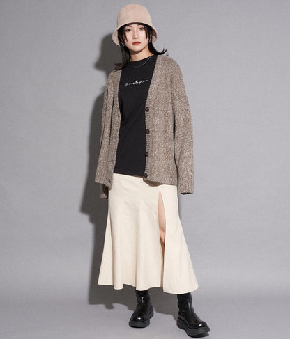 スリット フレア ロングスカート 791-8666