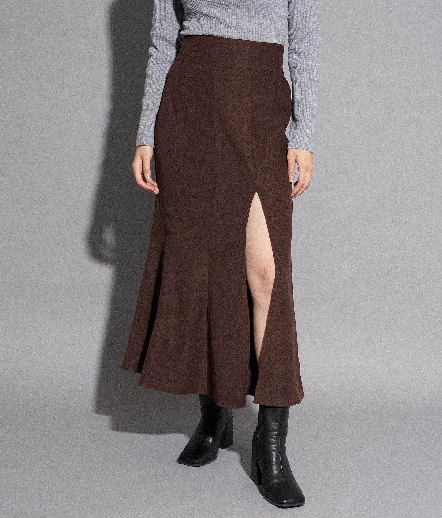 スリット フレア ロングスカート 791-8666