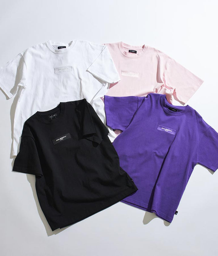 ANLIBERTY ベーシック ボックス ロゴ Tシャツ【ユニセックス】 30-3026