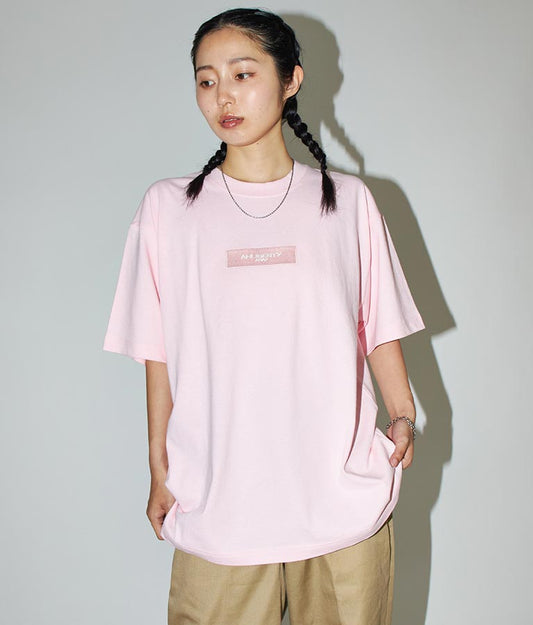 ANLIBERTY ベーシック ボックス ロゴ Tシャツ【ユニセックス】 30-3026