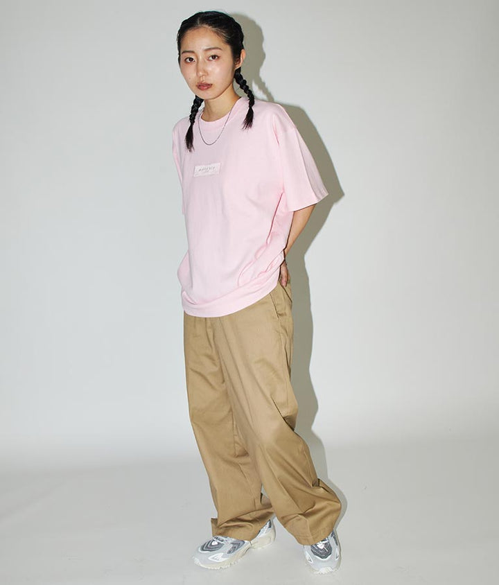 ANLIBERTY ベーシック ボックス ロゴ Tシャツ【ユニセックス】 30-3026