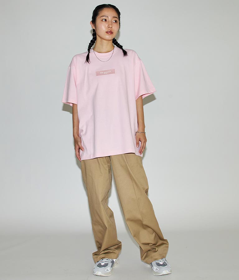 ANLIBERTY ベーシック ボックス ロゴ Tシャツ【ユニセックス】 30-3026