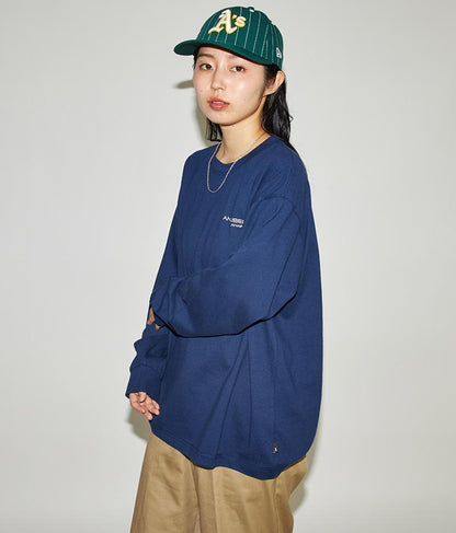 ANLIBERTY ベーシック ロゴ ロングスリーブ Tシャツ 【ユニセックス】 30-3029