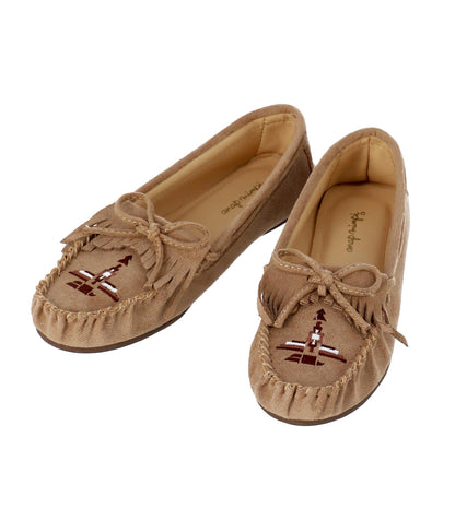 イーグル オルテガ刺繍 フリンジ モカシンシューズ 859-5556