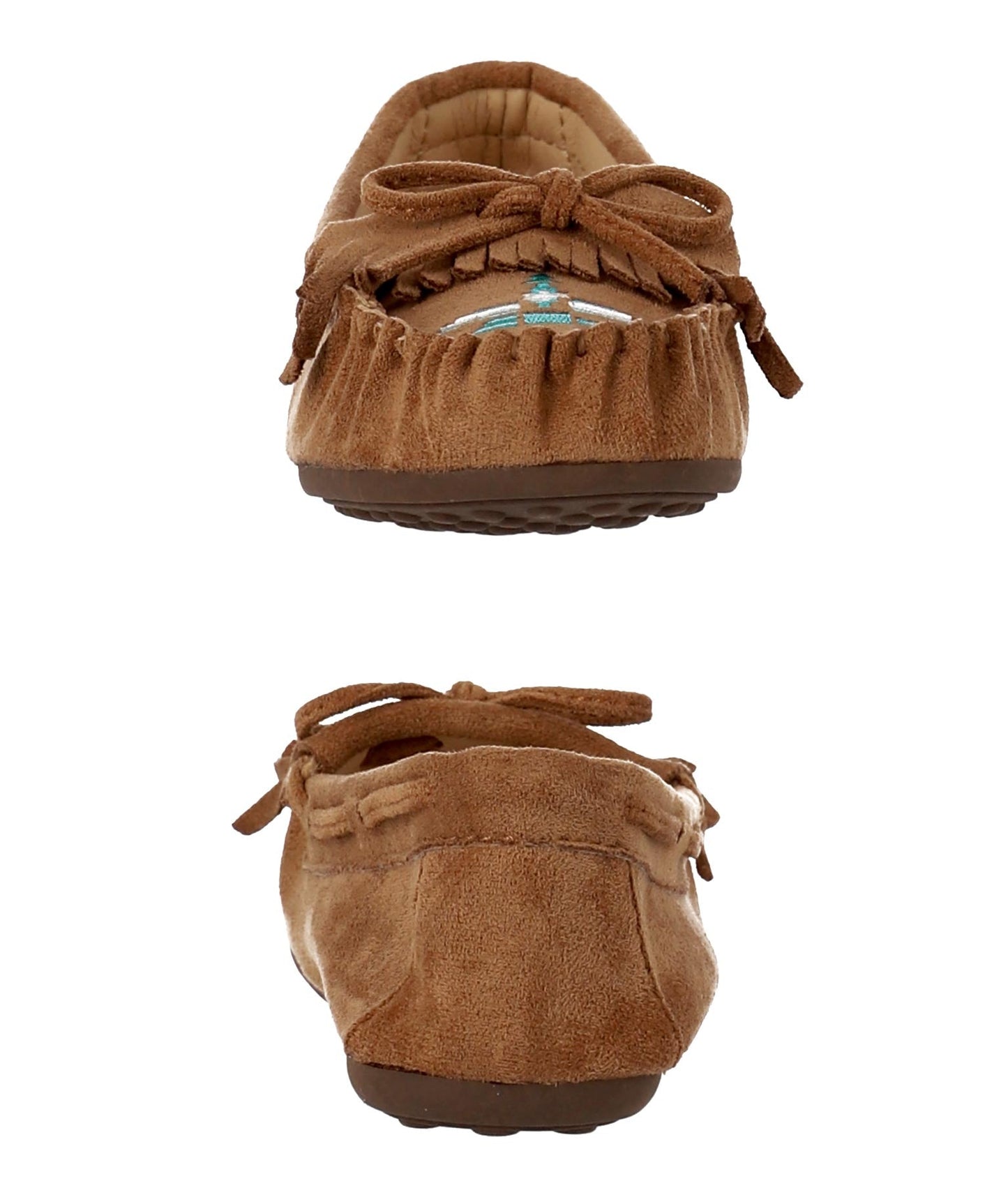 イーグル オルテガ刺繍 フリンジ モカシンシューズ 859-5556