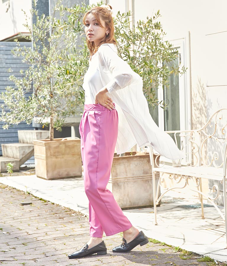 オーバーサイズ ストライプ シャツ 154-5412