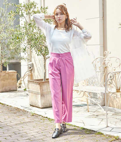 オーバーサイズ ストライプ シャツ 154-5412