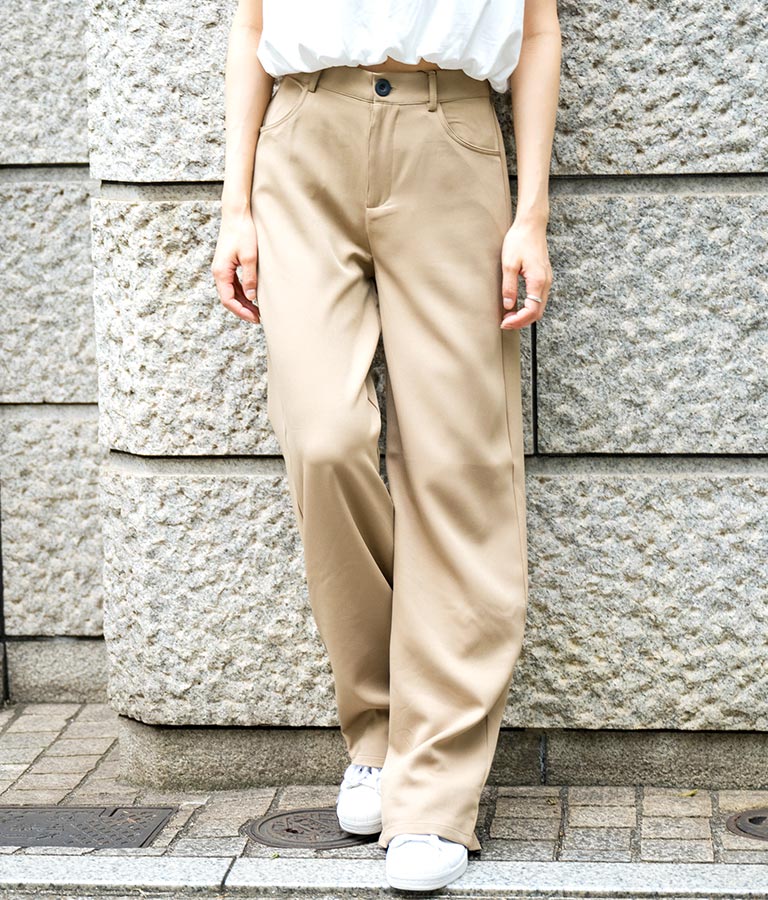 ワイド シルエット スラックス 792-8583