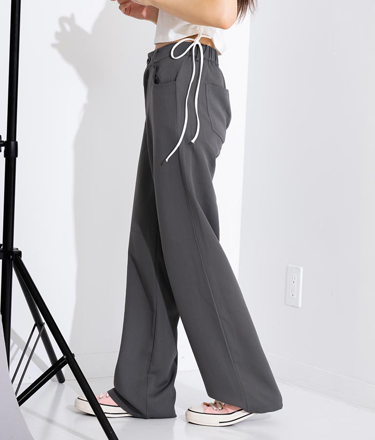 ワイド シルエット スラックス 792-8583