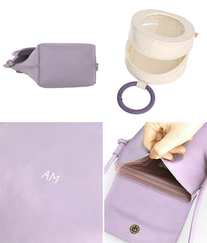 ACCOMMODE Oshiポーチ付きショルダーバッグ 529-6736