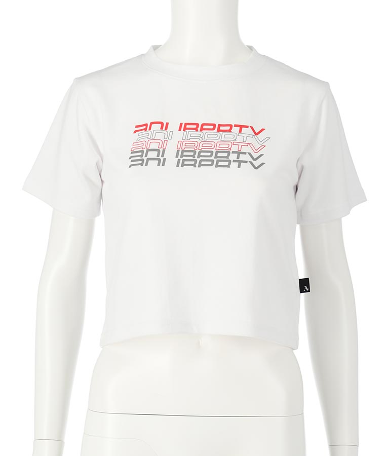 リフレクタークロップドTシャツ 30-3062