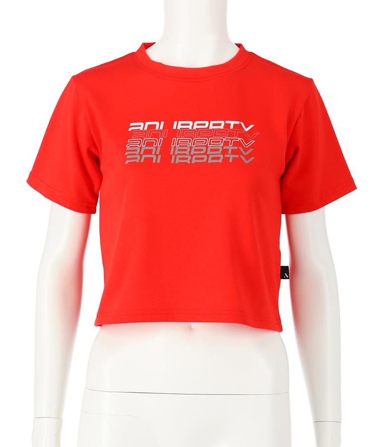 リフレクタークロップドTシャツ 30-3062