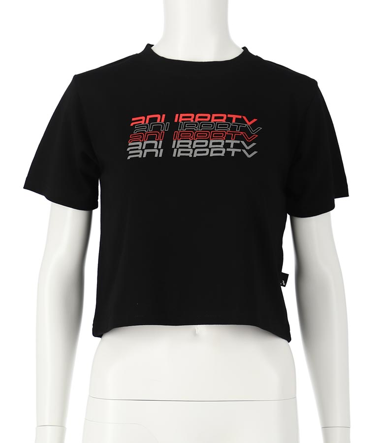 リフレクタークロップドTシャツ 30-3062