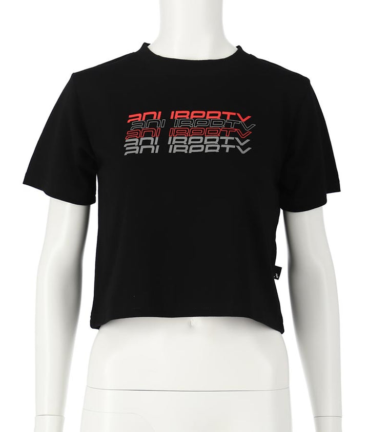リフレクタークロップドTシャツ 30-3062