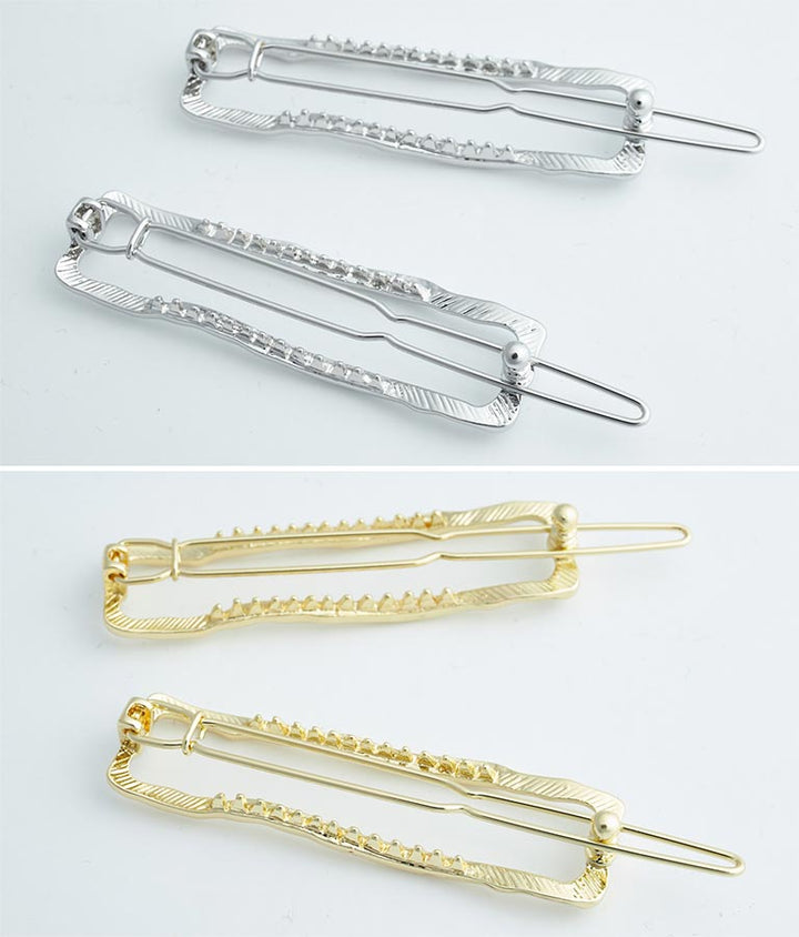 スクエア ヘアピン 2P セット 819-6667