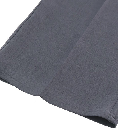 ウエスト ベルトテープ デザイン ワイドパンツ【セットアップ着用可】 792-8976