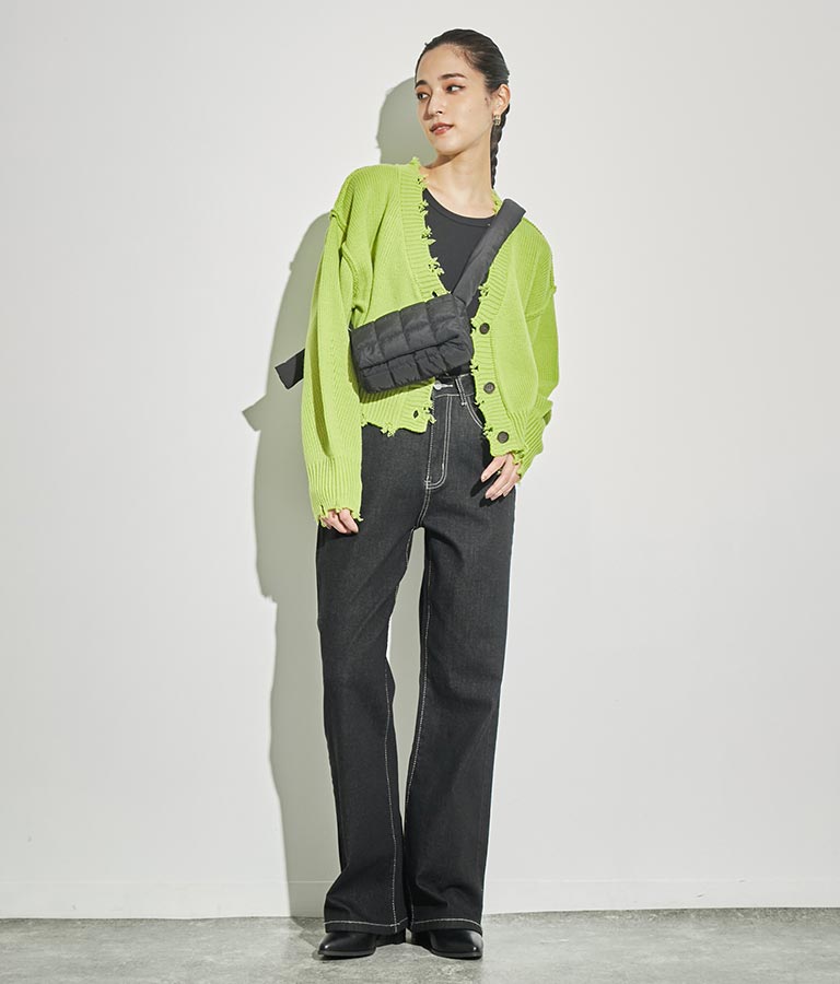 パッド付きリブタンクトップ 153-5443