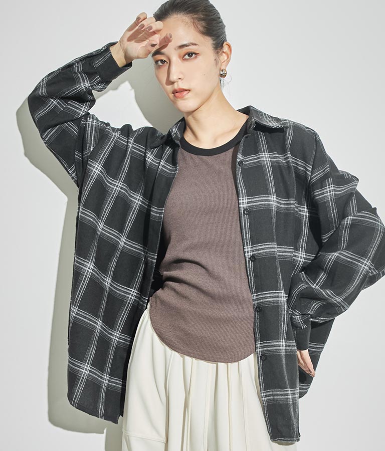 パッド付きリブタンクトップ 153-5443