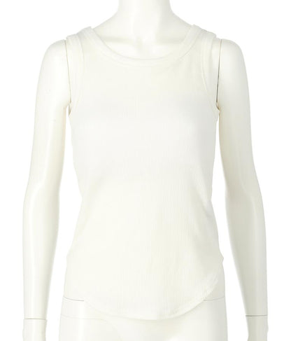 パッド付きリブタンクトップ 153-5443