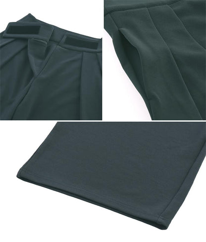 タック ワイド パンツ 792-8983