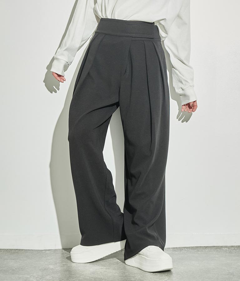 タック ワイド パンツ 792-8983