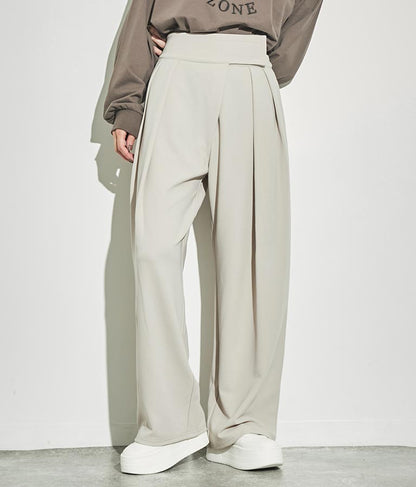 タック ワイド パンツ 792-8983