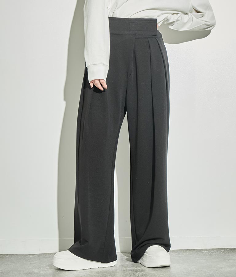 タック ワイド パンツ 792-8983