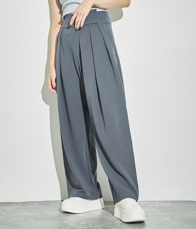 タック ワイド パンツ 792-8983