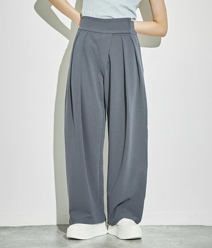 タック ワイド パンツ 792-8983