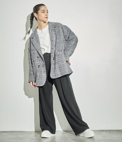 タック ワイド パンツ 792-8983