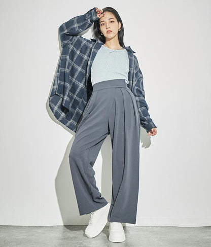 タック ワイド パンツ 792-8983