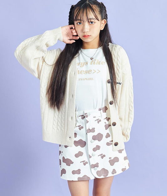 ボタンデザイン 台形 スカパン 911-7270