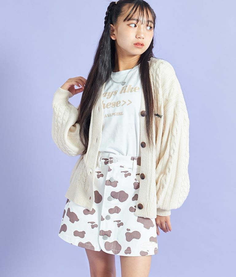 ボタンデザイン 台形 スカパン 911-7270