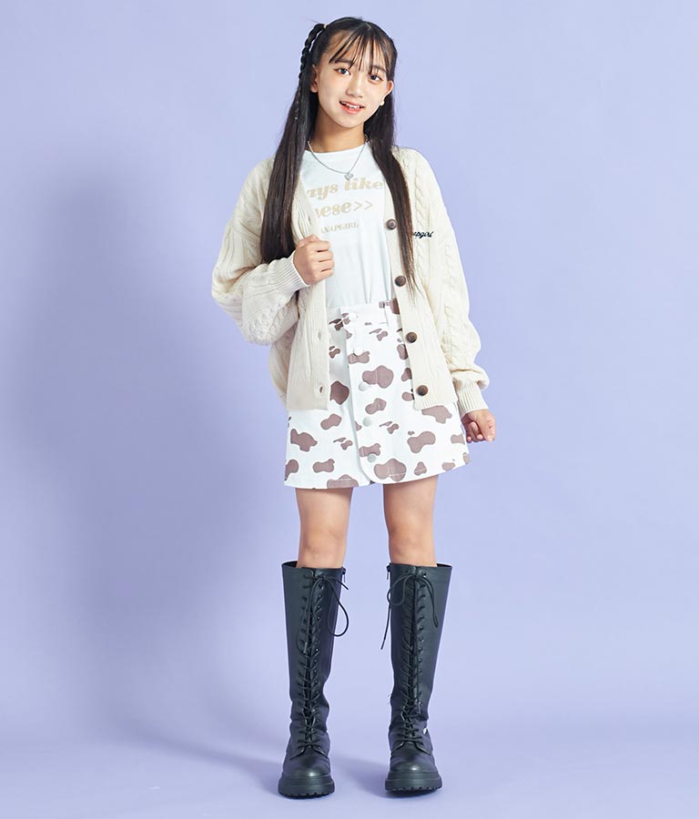 ボタンデザイン 台形 スカパン 911-7270