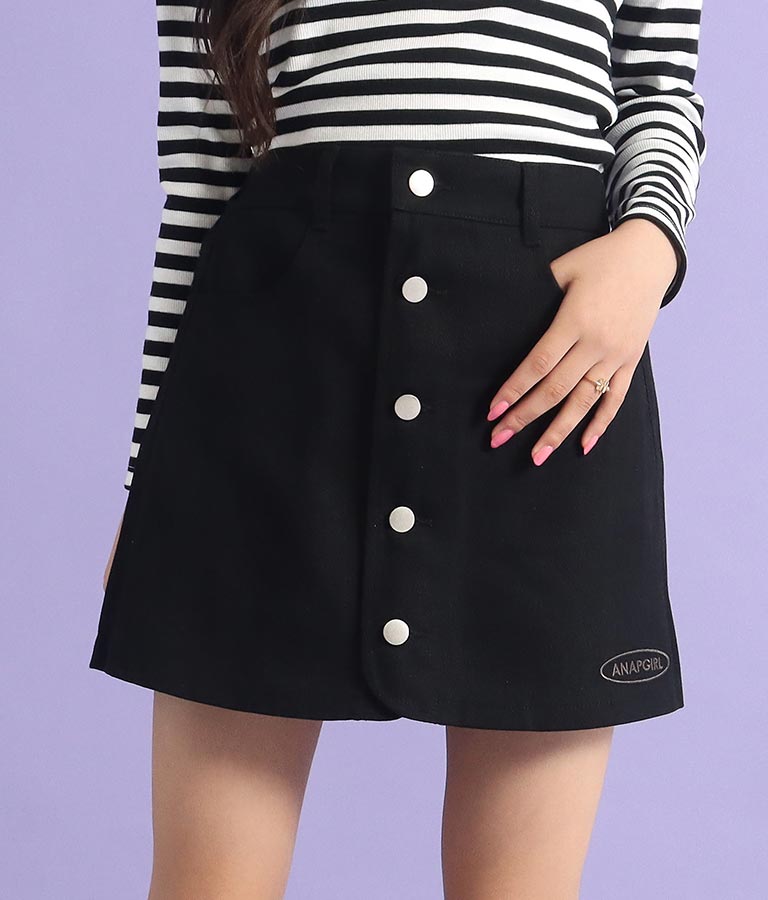 ボタンデザイン 台形 スカパン 911-7270