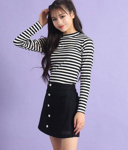 ボタンデザイン 台形 スカパン 911-7270