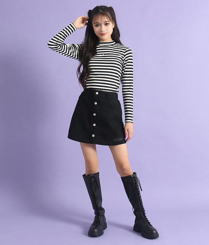 ボタンデザイン 台形 スカパン 911-7270