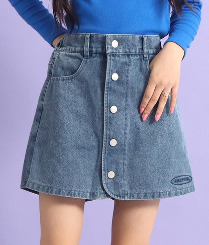 ボタンデザイン 台形 スカパン 911-7270