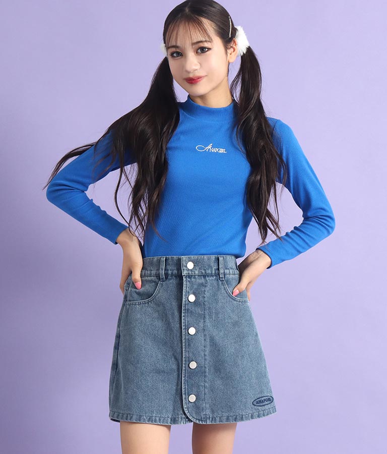 ボタンデザイン 台形 スカパン 911-7270