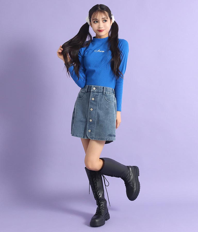 ボタンデザイン 台形 スカパン 911-7270