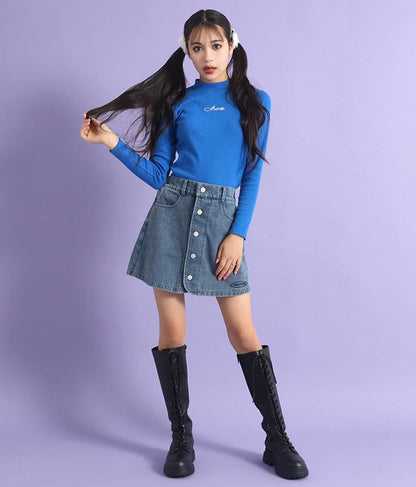 ボタンデザイン 台形 スカパン 911-7270